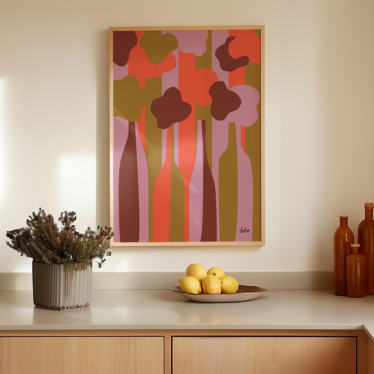 Evening Bloom • Solo Design Studio